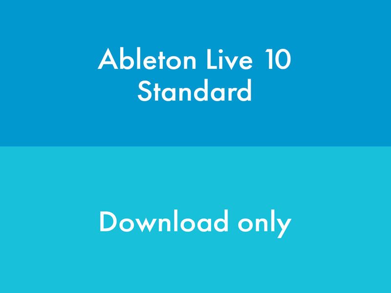Ableton Live 10 upgrade vanaf Live Intro download