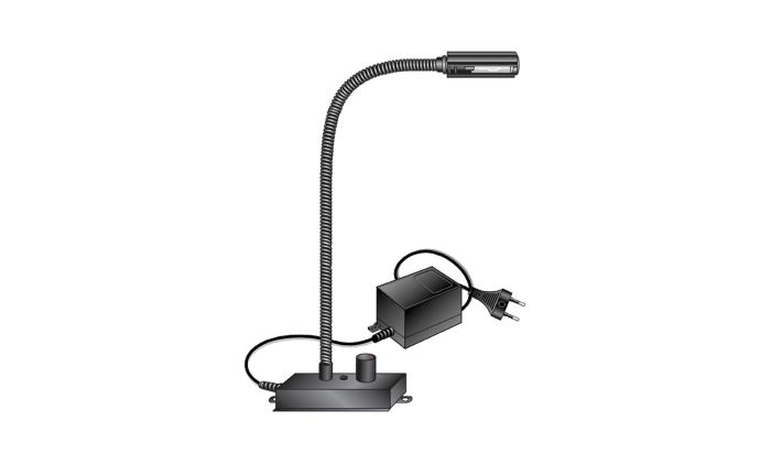 ProDJuser Gooseneck - Light 45cm (AC adapter, dimbaar)