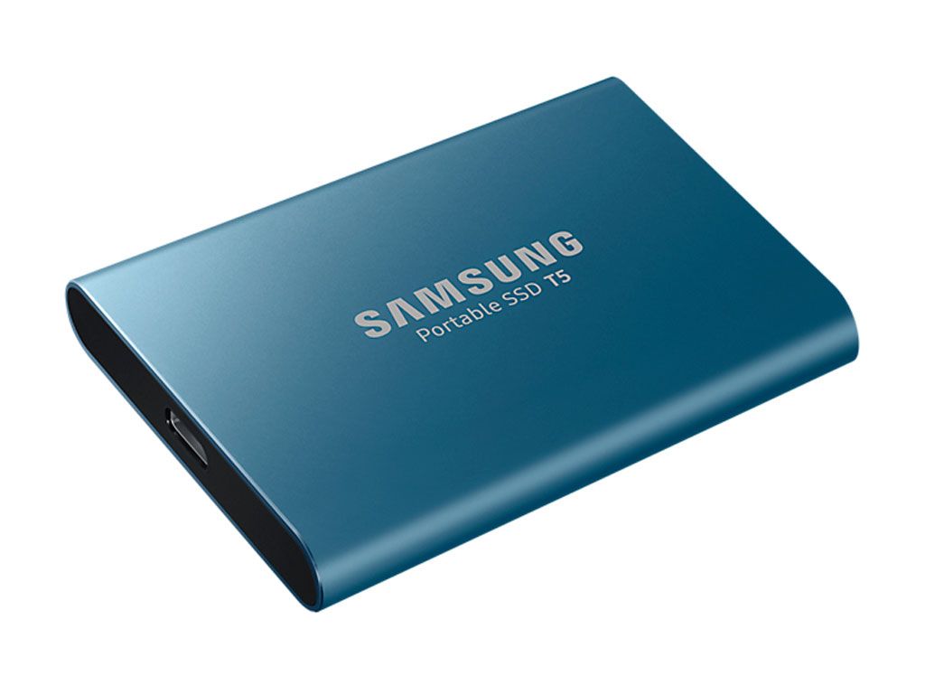 Boek James Dyson Vervullen Samsung T5 500GB externe SSD harde schijf (Blauw)