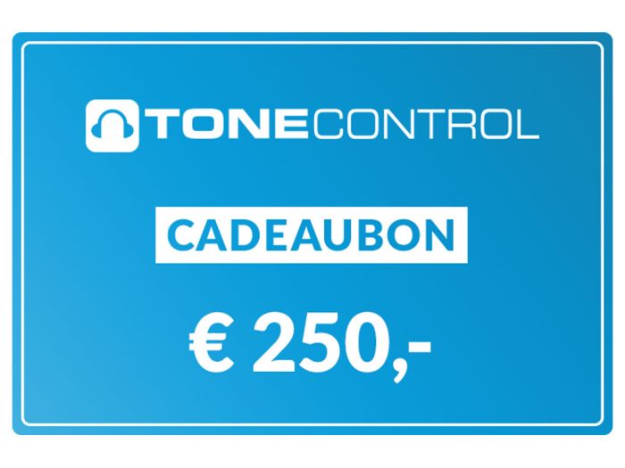 ToneControl Cadeaubon 250 Euro