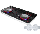 Pioneer DJ DDJ ERGO DJ controller + HDJ-500 Wit