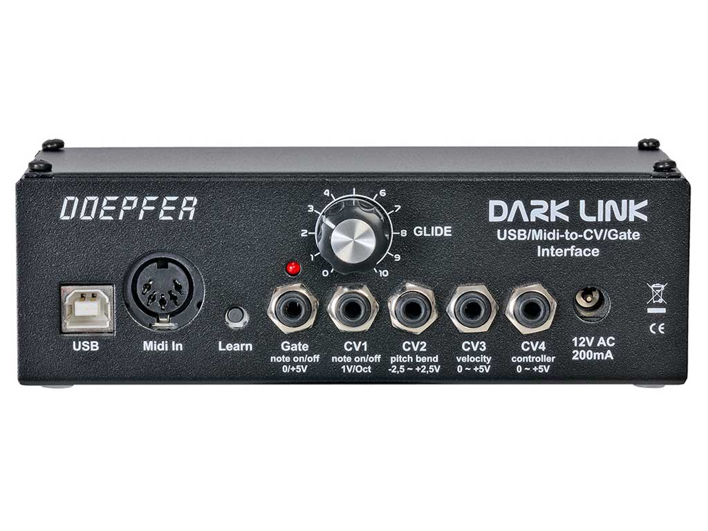 Doepfer Dark Link USB/MIDI-to-CV/Gate-Interface - MIDI-tool voor keyboards
