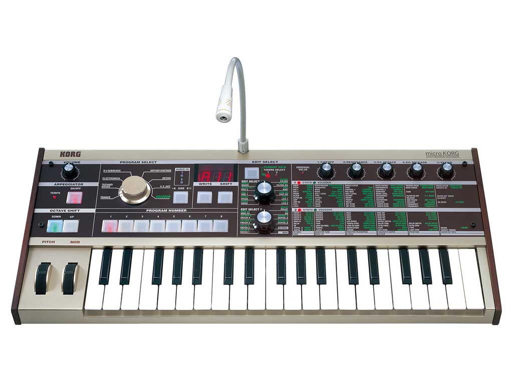 Korg Microkorg modelling synthesizer