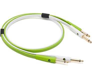 NEO by Oyaide d+ 2x6,3mm-Mono-jack kabel Class B, 1,0m lengte - Kabel voor DJs